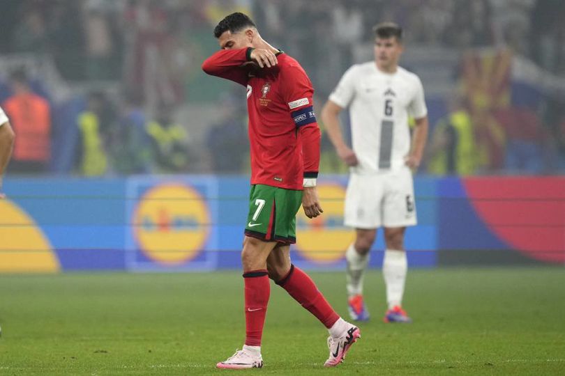 Timnas Portugal menelan kekalahan mengejutkan saat berhadapan dengan Slovakia dalam pertandingan kualifikasi Euro 2024.